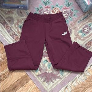 Puma Red Wide Leg Pants